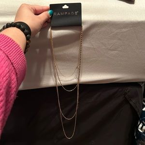 Layered Rose Gold Necklace 💗